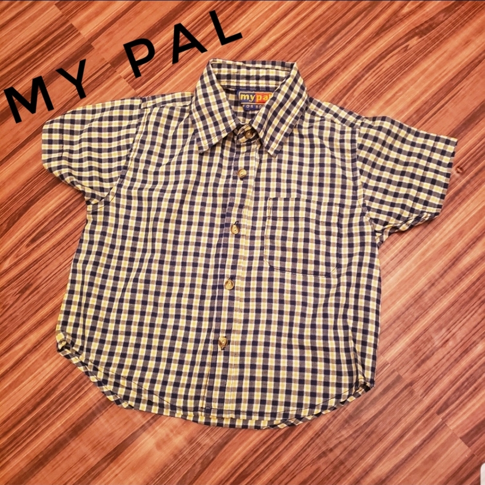 Toddler boy button down shirt